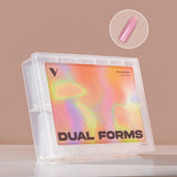 V Beauty Pure Nail Dual Forms – 120-Piece Reusable Kit