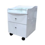Pedicure Trolley Cart White Short (Please Call JNBS to Order)