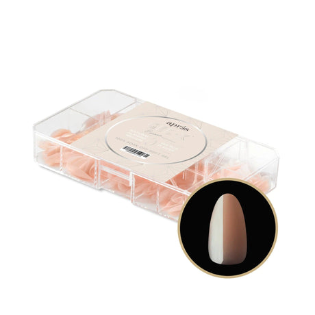 Apres Gel X™ NEUTRALS Box of 150pcs Emma Natural Almond Extra Tips