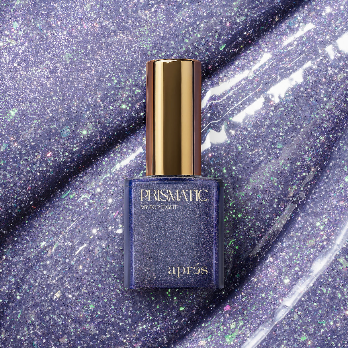 Apres Prismatic Flash Glitter Cat Eye - My Top Eight FG11 (HEMA/TPO/TMPTA-Free)