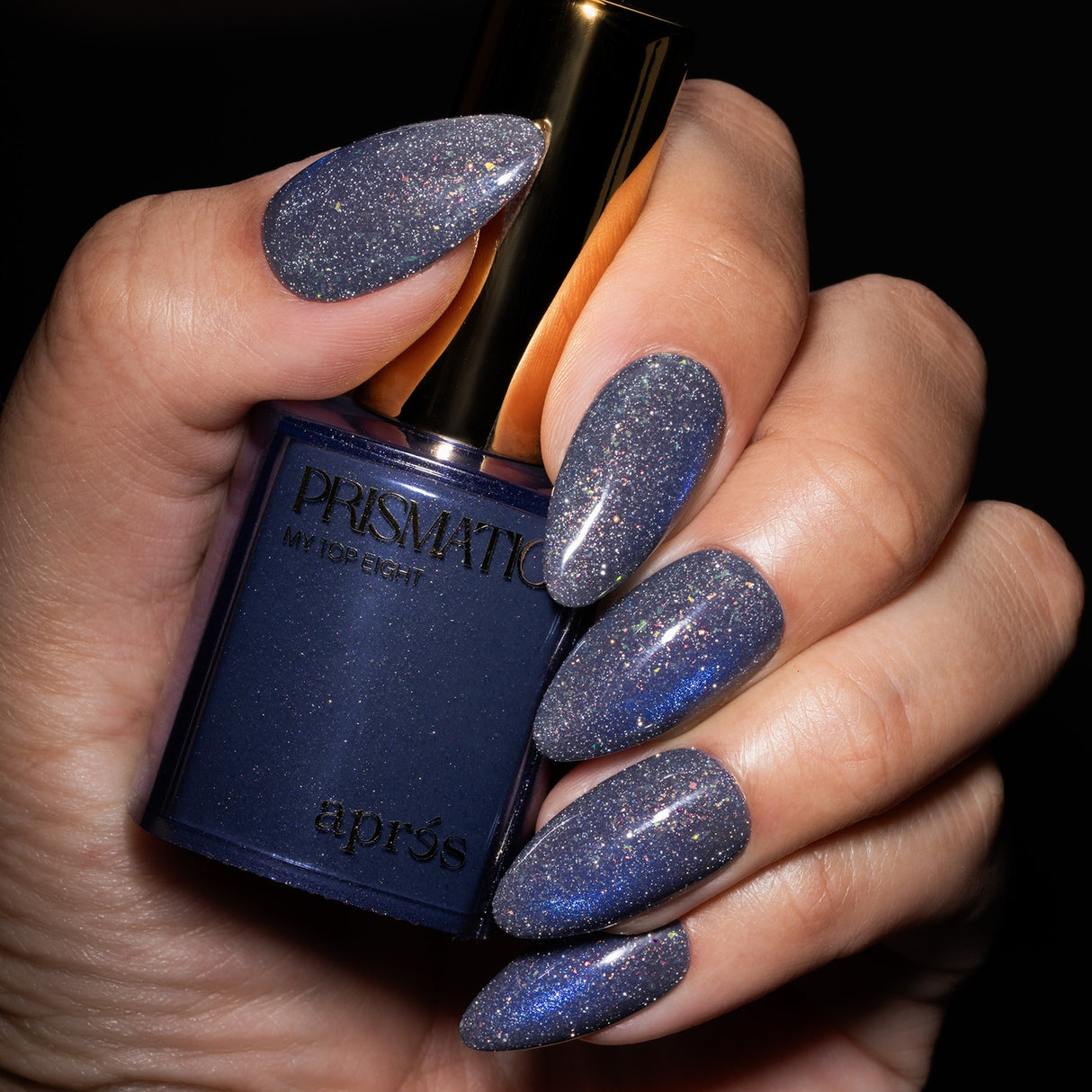 Apres Prismatic Flash Glitter Cat Eye - My Top Eight FG11 (HEMA/TPO/TMPTA-Free)