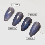 Apres Prismatic Flash Glitter Cat Eye - My Top Eight FG11 (HEMA/TPO/TMPTA-Free)