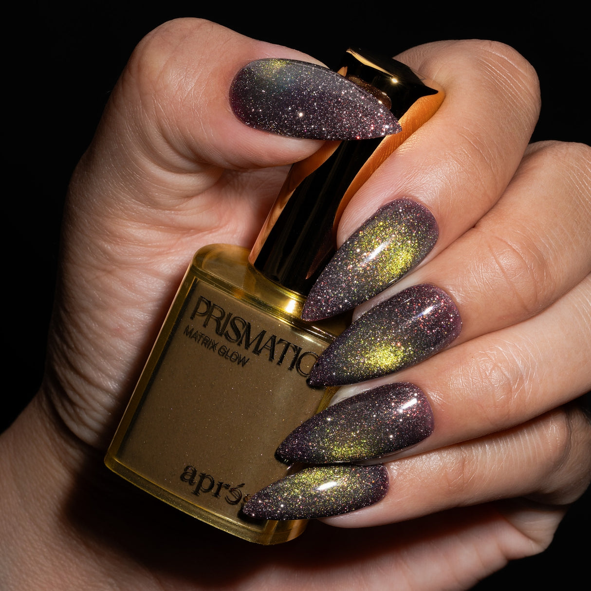Apres Prismatic Flash Glitter Cat Eye - Matrix Glow FG13 (HEMA/TPO/TMPTA-Free)