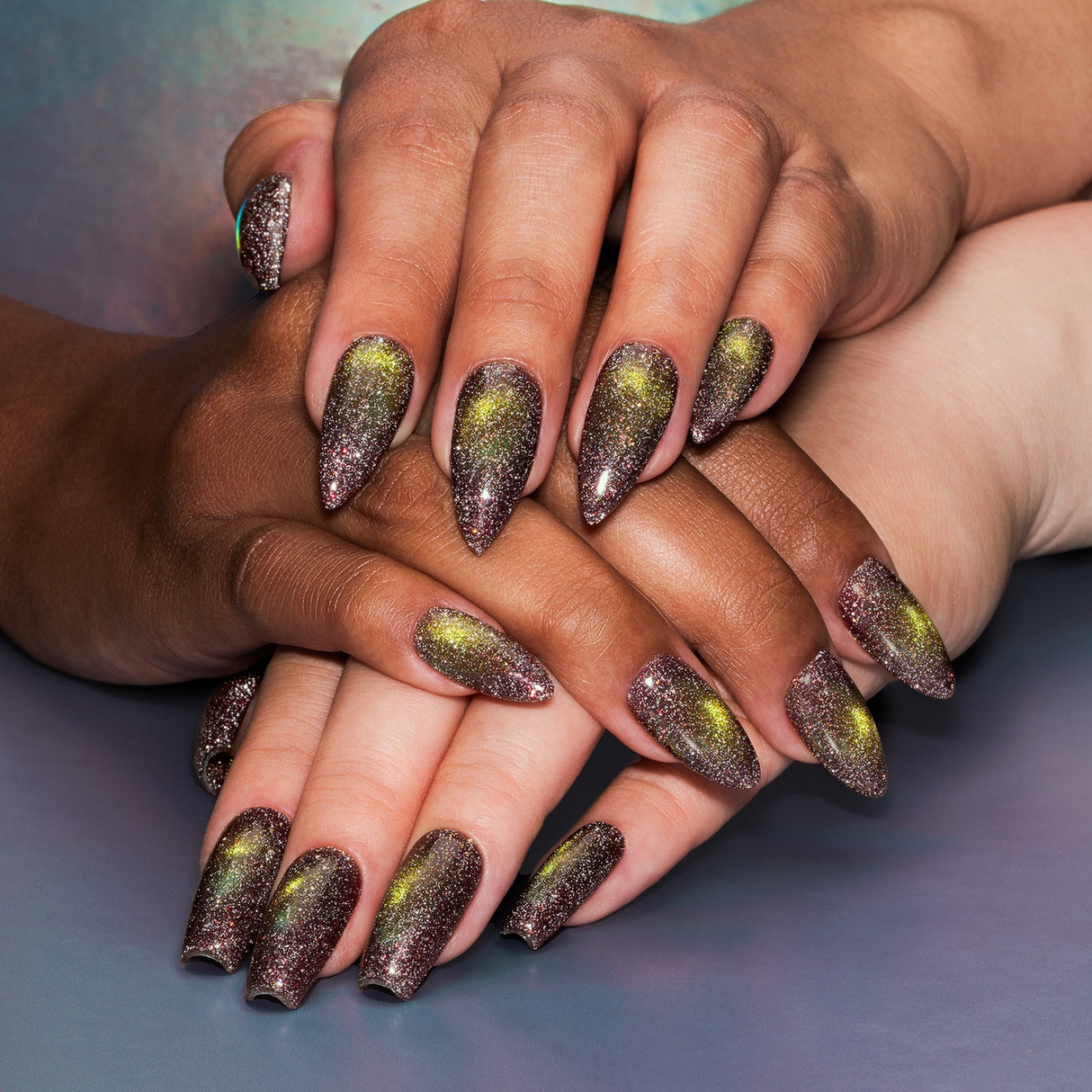 Apres Prismatic Flash Glitter Cat Eye - Matrix Glow FG13 (HEMA/TPO/TMPTA-Free)