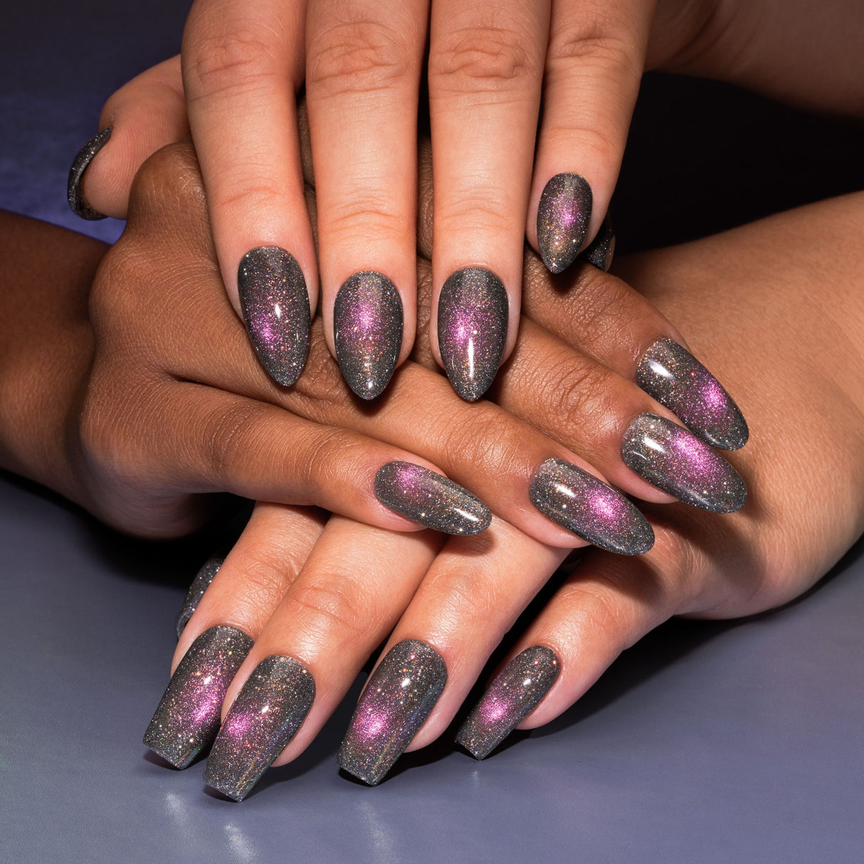 Apres Prismatic Flash Glitter Cat Eye - Dial Up Drama FG14 (HEMA/TPO/TMPTA-Free)