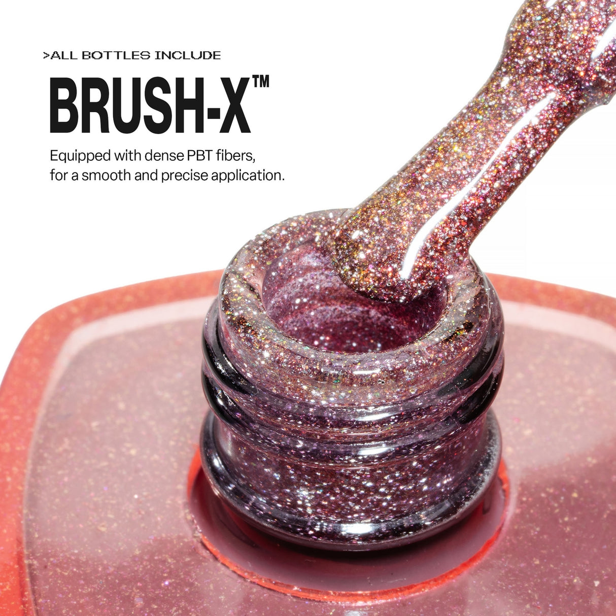 Apres Prismatic Flash Glitter Cat Eye - Chaos Coded FG15 (HEMA/TPO/TMPTA-Free)