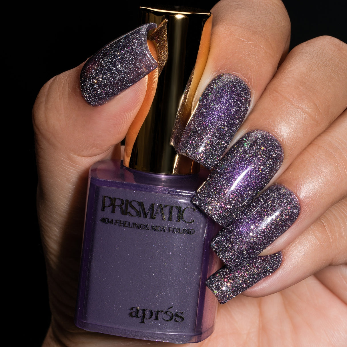 Apres Prismatic Flash Glitter Cat Eye - 404 Feelings Not Found FG16 (HEMA/TPO/TMPTA-Free)