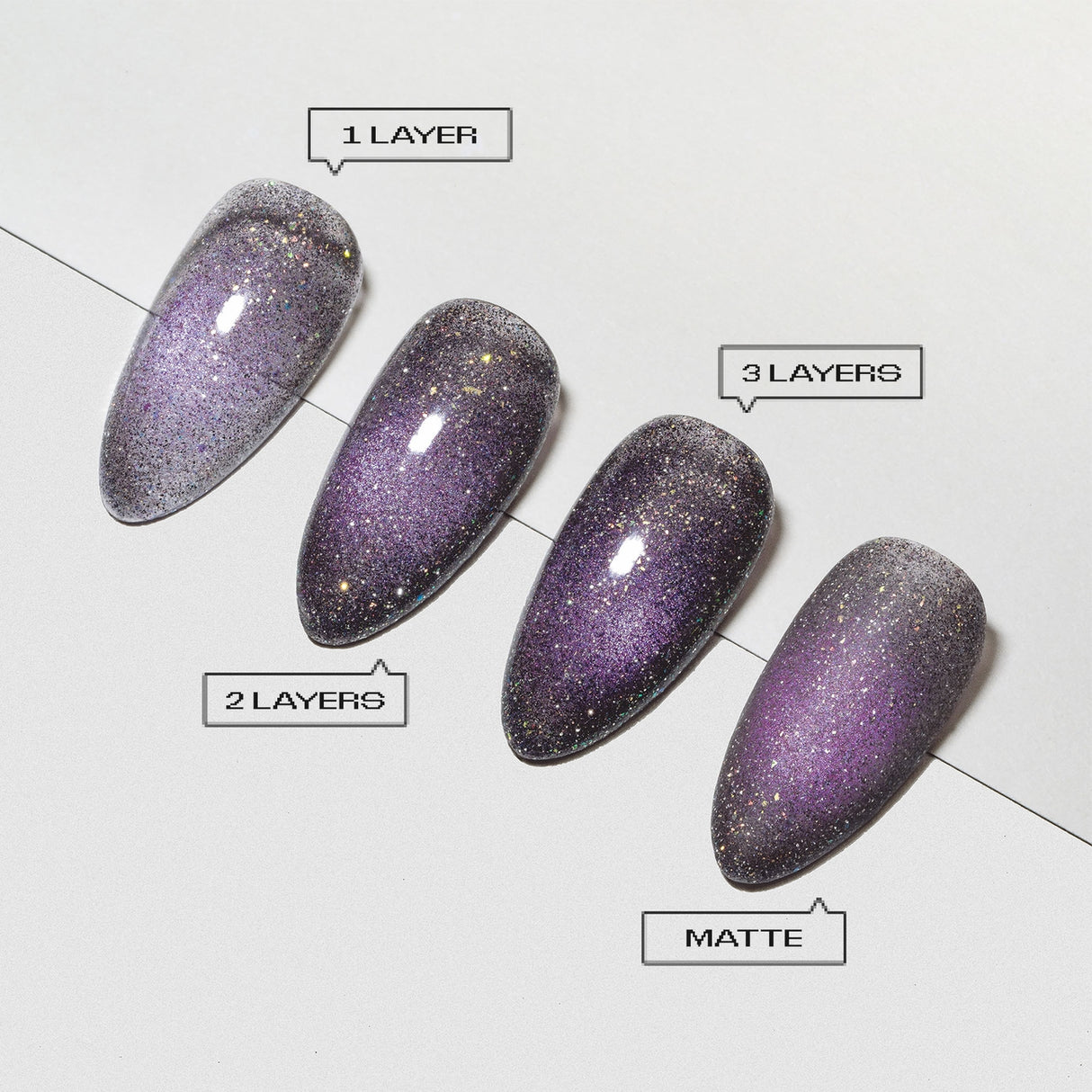 Apres Prismatic Flash Glitter Cat Eye - 404 Feelings Not Found FG16 (HEMA/TPO/TMPTA-Free)