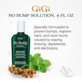 GiGi No Bump Solution Skin Smoothing Topical 4oz