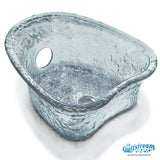 Gs5011 – Heartshape Glass Bowl / call to place order