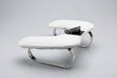 L'UGX PU Leather Arm Rest with 360° Rotating Phone Holder