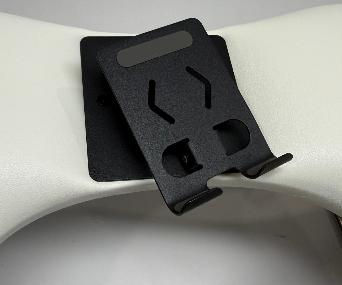 L'UGX PU Leather Arm Rest with 360° Rotating Phone Holder