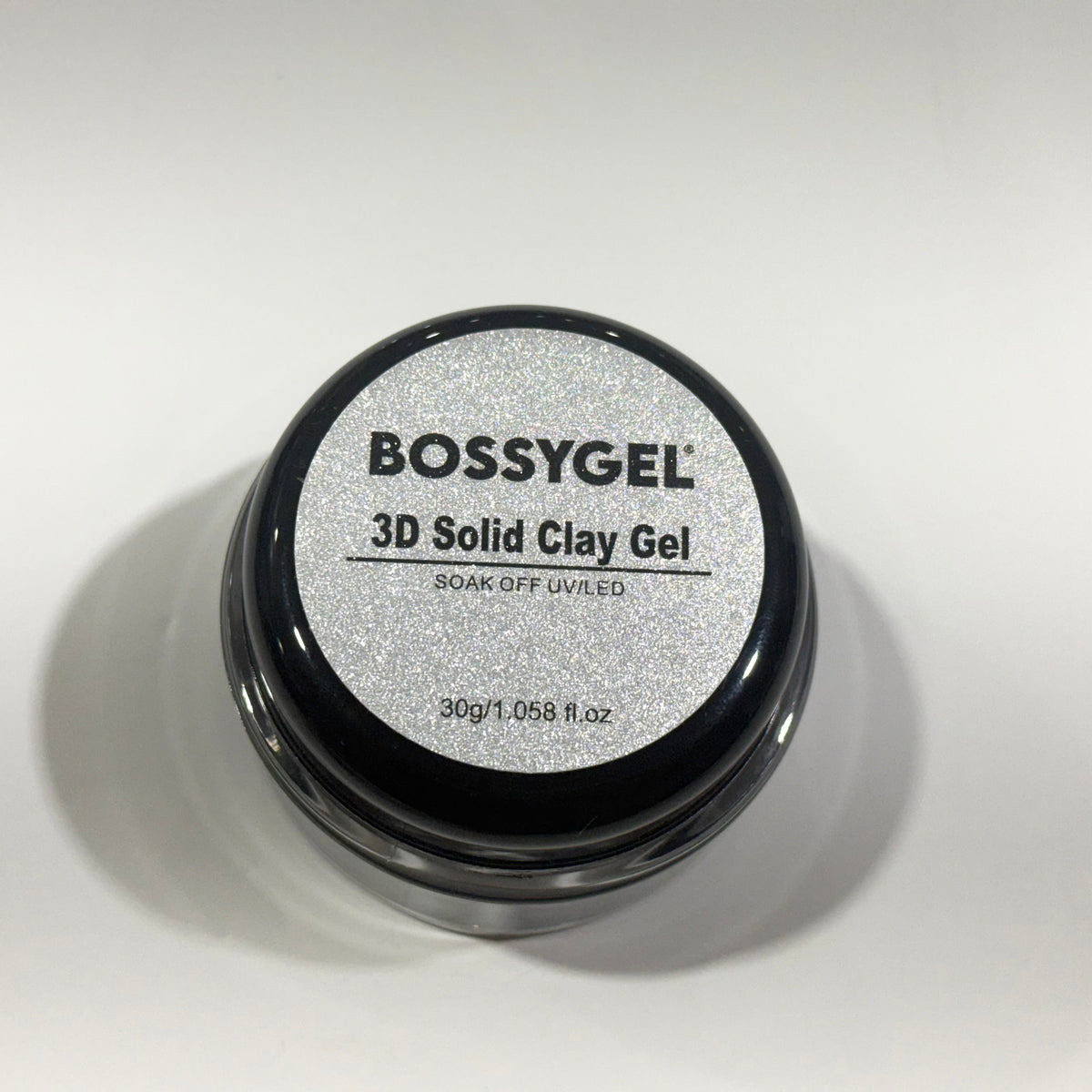 Bossy 3D Solid Clay Gel | Non-Sticky Moldable Nail Art Gel