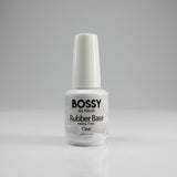 Bossy Rubber Base Coat CLEAR (15ml) (HEMA FREE)