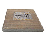 Korean Sandpaper Mini Nail X File Zebra Wood Board