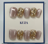 KUZA Press On Nails - Square Cat Eye - 8860/8861/8862