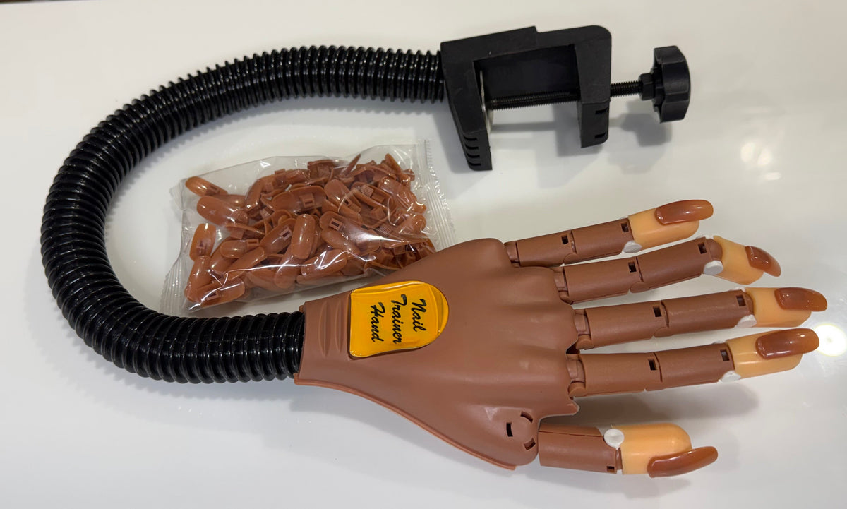 Practical Flex Hand Professional Flexible Practice Hand (Includes 100 Tips) – Jessica Nail ...