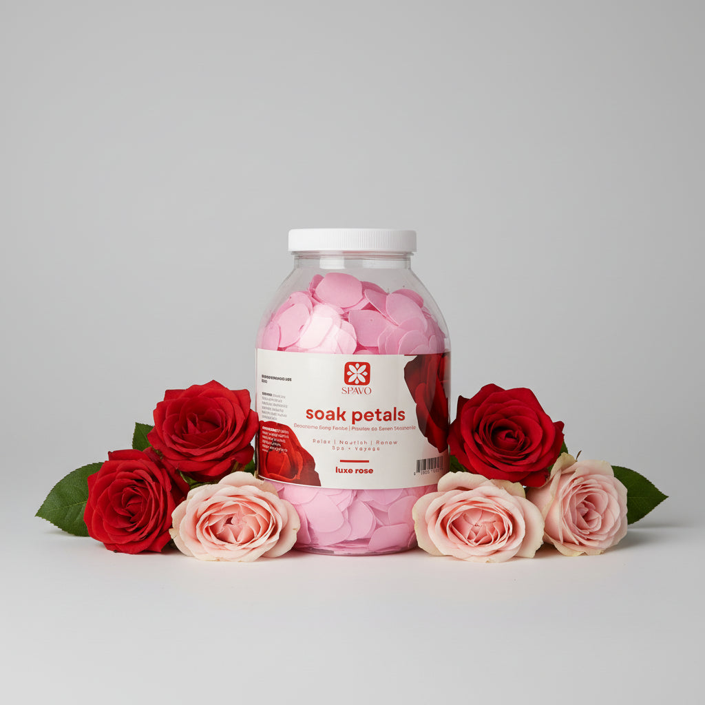 SPAVO Soak Petals Dry Bath Soap Flowers