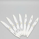 Bossy Bee Leaf Shape Nail File (Wood Base) Grit 180/240