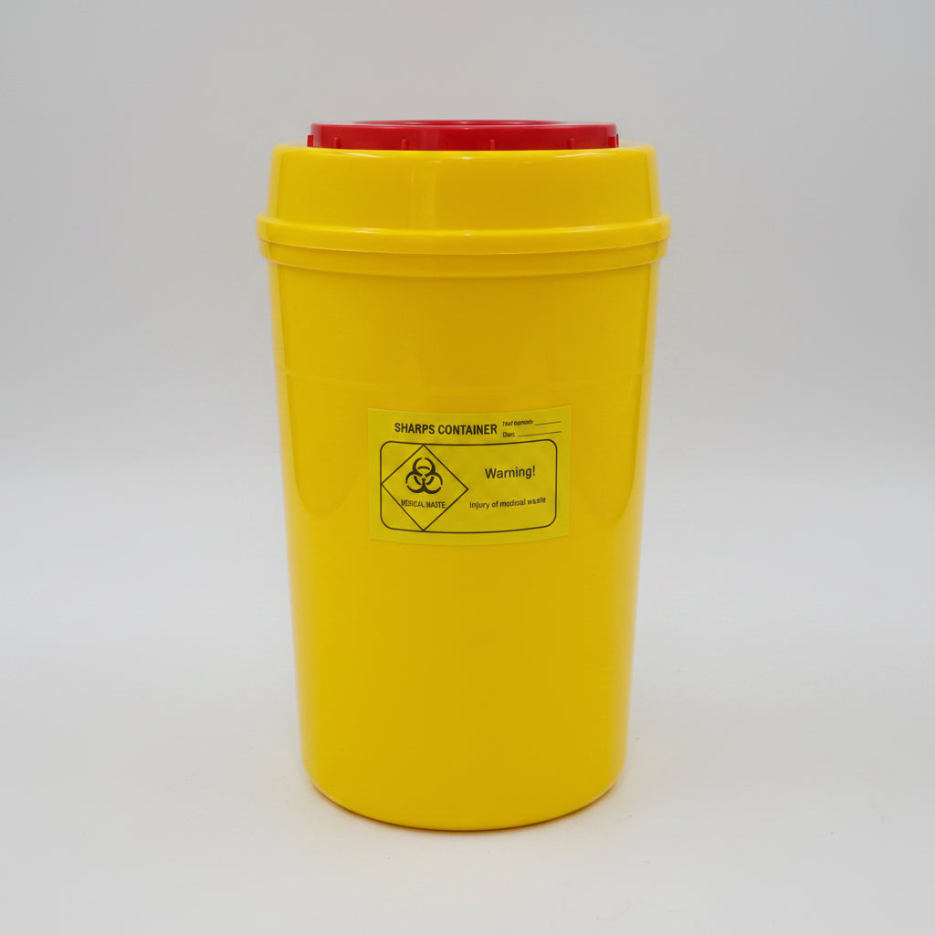 Biohazard Sharps Containers - 2 Sizes