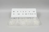 DND Full Cover Gel Nail Tips – Premium 1000-Piece Mega Pack