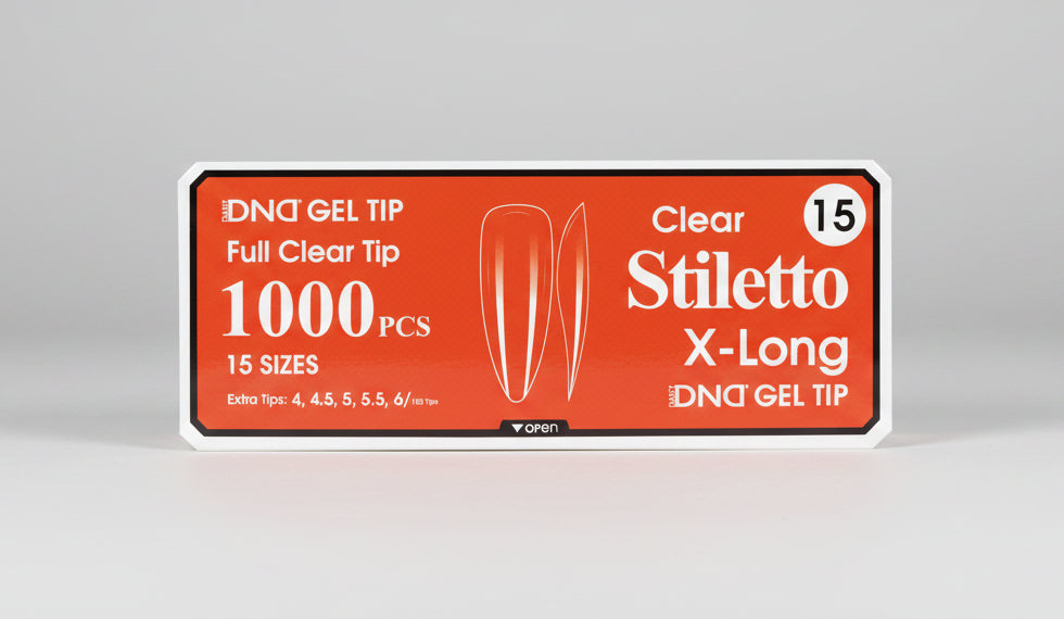 DND Full Cover Gel Nail Tips – Premium 1000-Piece Mega Pack