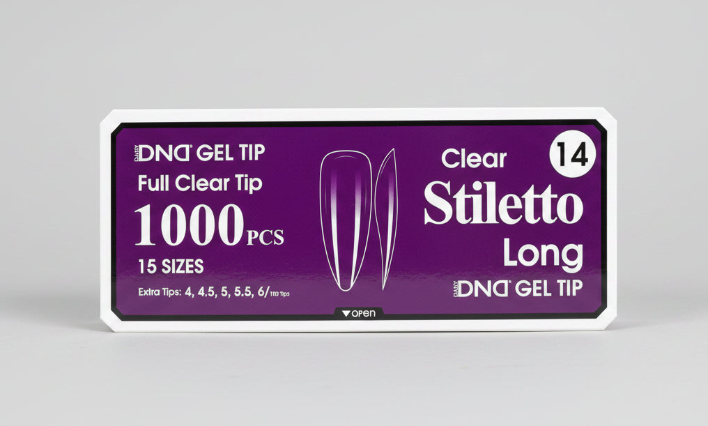 DND Full Cover Gel Nail Tips – Premium 1000-Piece Mega Pack