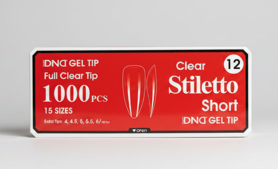 DND Full Cover Gel Nail Tips – Premium 1000-Piece Mega Pack