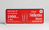 DND Full Cover Gel Nail Tips – Premium 1000-Piece Mega Pack