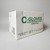 C-Gloves Latex Industrial Powder Free Gloves