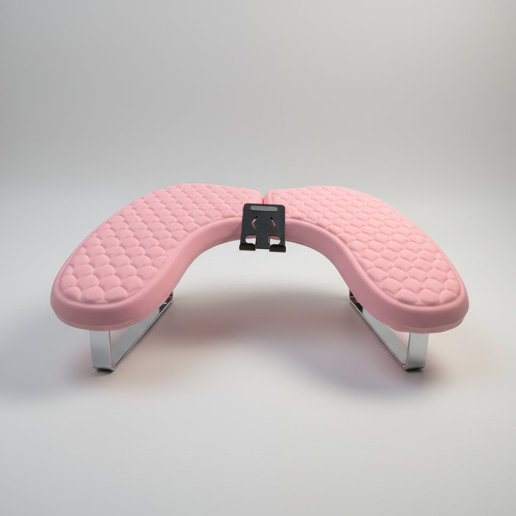 JNBS Cushion U Shape Foldable Nail Arm Rest with phone holder