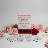 SPAVO GEL-E-PEDI Luxury 2-Step Jelly Foot Spa