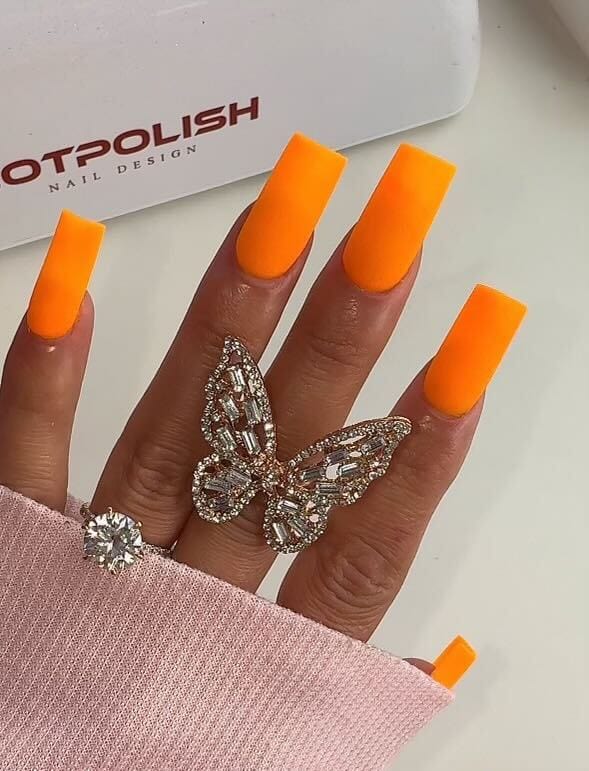 NOTPOLISH 2 In 1 Powder OG 223 Orange U Cute