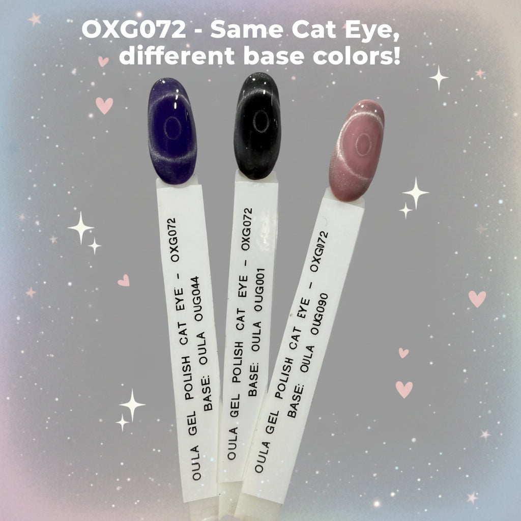 Oula Gel Polish Cat Eye Magnetic Sheer S1 - OXG072