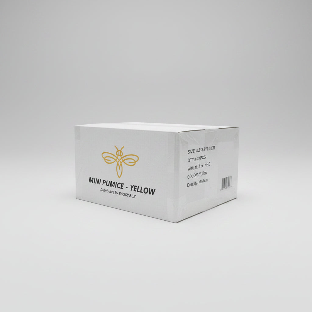 Bossy Bee Disposable Pumice Stone - Yellow