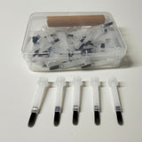 JNBS Nail tool Replaceable Gel Nail Polish Brushes set - 50pcs