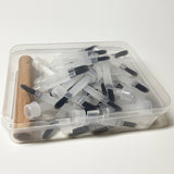 JNBS Nail tool Replaceable Gel Nail Polish Brushes set - 50pcs