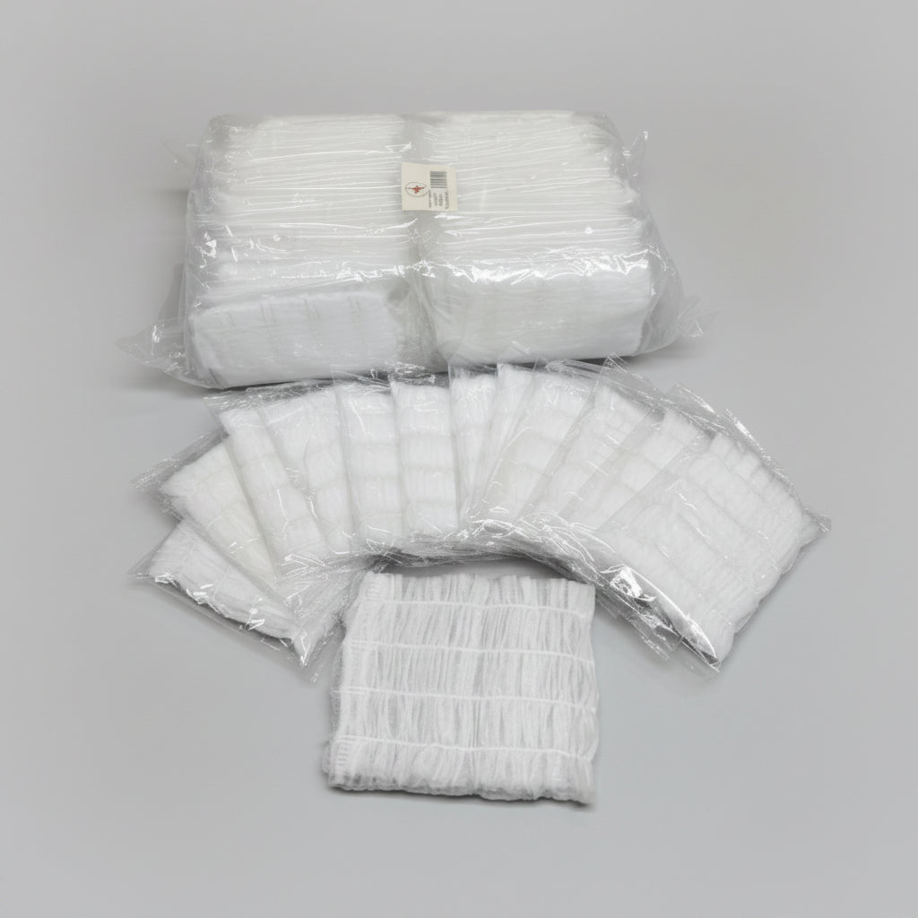 Silk-B Disposable Elastic Headbands (100 Pcs) - Assorted Color