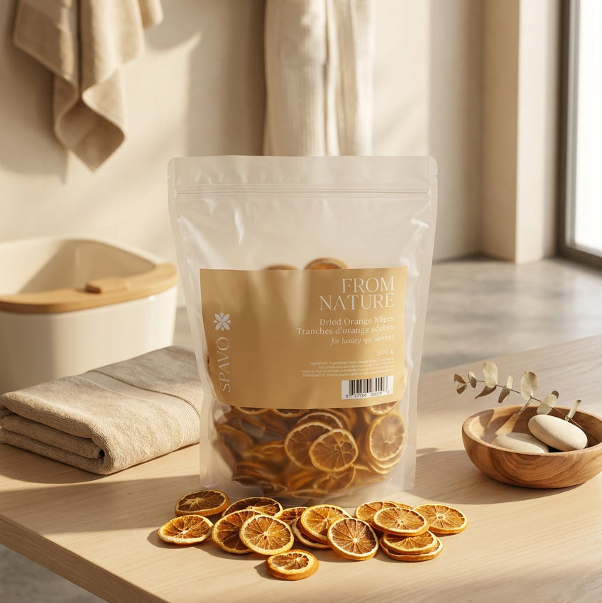 Spavo From Nature Dried Orange Slices (500g) | Luxury Spa & Pedicure Garnish