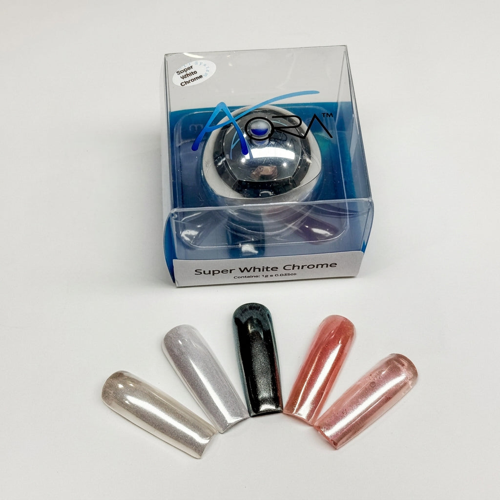 Aora Super White Chrome 1g