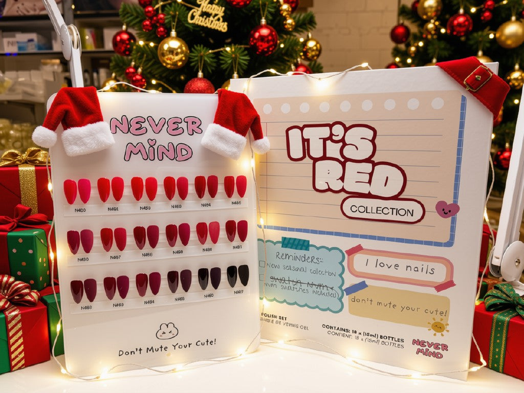 Nevermind IT'S RED! collection - 18 colors