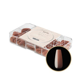 Apres Gel X™ NEUTRALS Box of 150pcs Imani Natural Coffin Extra Short/ Short/ Medium Tips