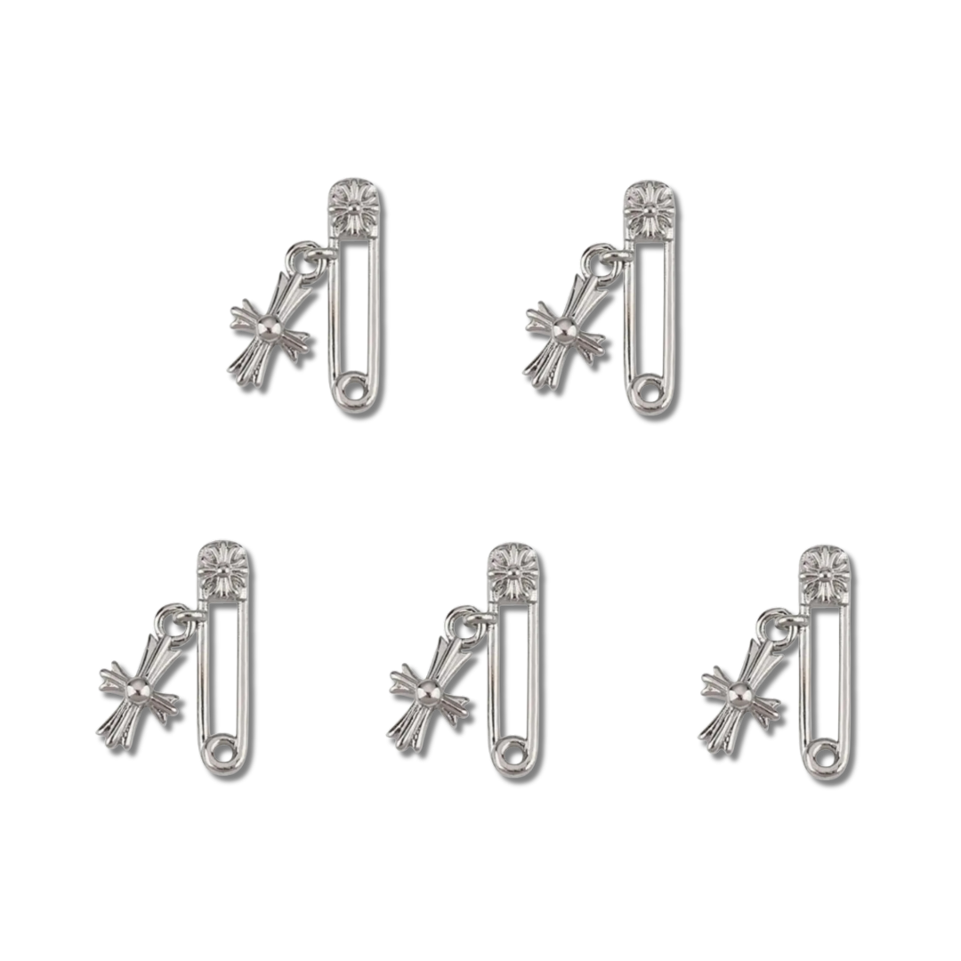 JNBS Nail Charm Luxurious Crowe Square 7414 (5pcs)