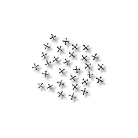 JNBS Nail Charm Metal Cross 7365 (30pcs)