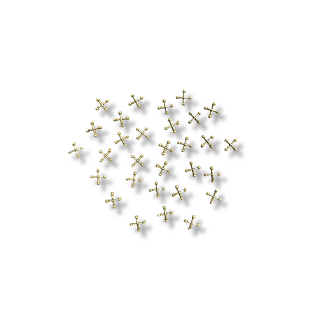 JNBS Nail Charm Metal Cross 7365 (30pcs)