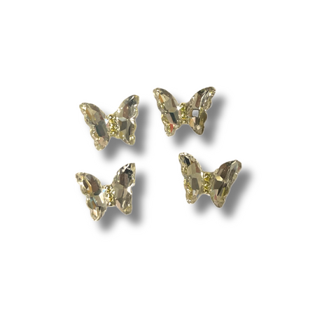 JNBS Nail Charm Nice Butterfly (4pcs)