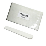 JNBS Nail File Regular (Oval) WHITE (100/180)