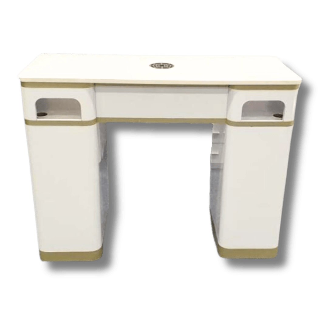 JNBS Nail Table Single White Gold 01 (PLEASE CALL JNBS TO ORDER)