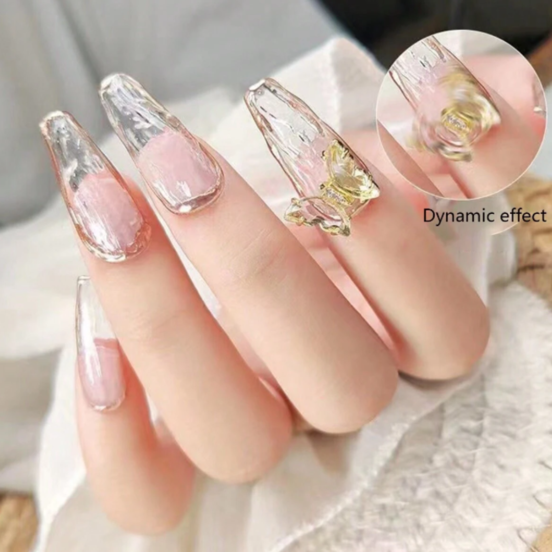 JNBS Metal Rotatable Bearing Spinner Nail Art Decorations (10pcs/bag)