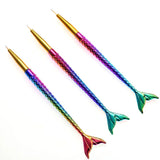 JNBS Nail Art Brush Liner Rainbow Set 3 pcs
